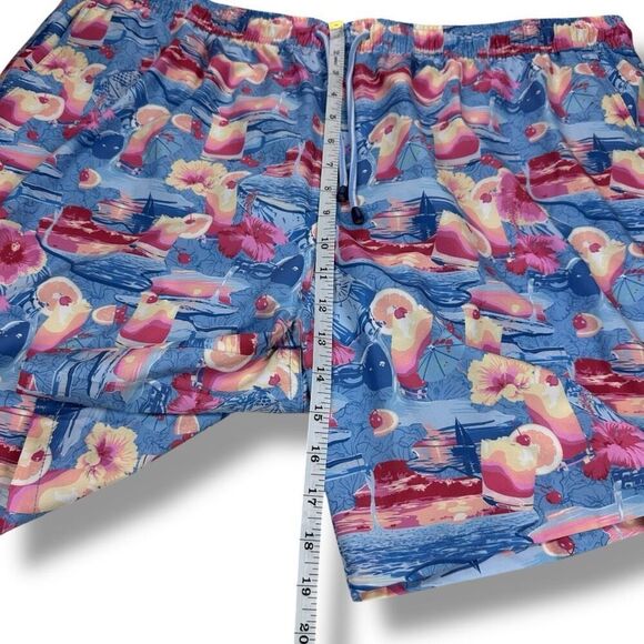 NWT Peter Millar Swim Trunks Mens Tequila Sunrise Size XXL 2X MSRP $100 - Picture 6 of 7